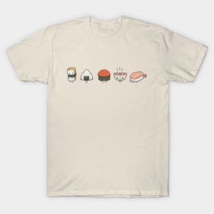 Kawaii Sushi Set T-Shirt